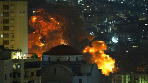 Beirut’s southern suburbs rocked by Israel’s largest air assault yet – MASHAHER